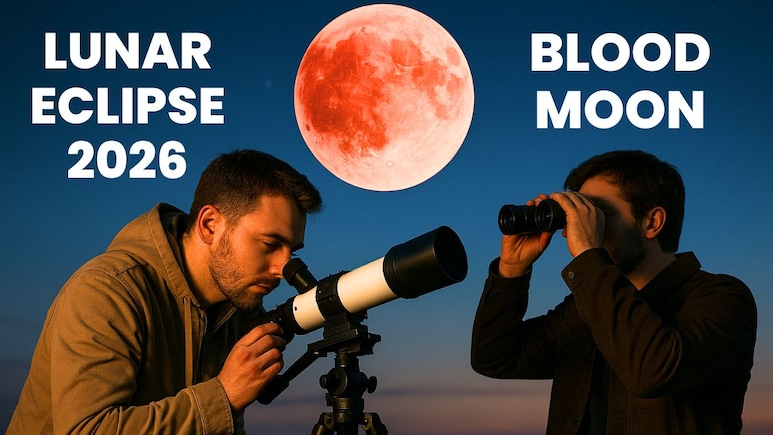 Lunar Eclipse 2026: ब्लड मून का सबसे साफ नज़ारा देखने के लिए ऑर्डर करें बजट में बेहतरीन दूरबीनें और टेलीस्कोप