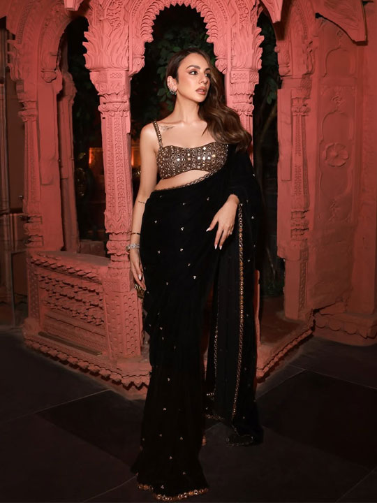 Nitibha Kaul’s Royal Saree Look