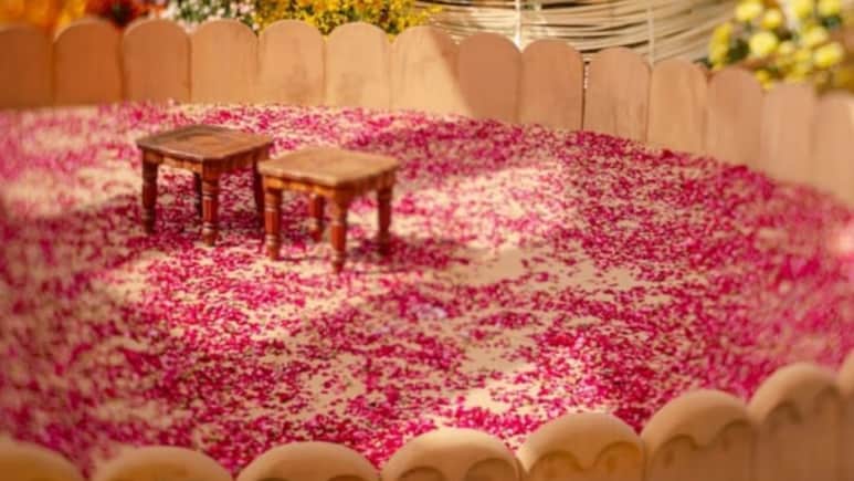 Rashmika Mandanna And Vijay Deverakonda's Wedding On Feb 26: Pics From Haldi Ceremony