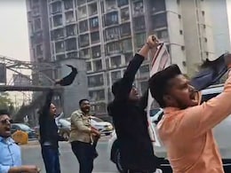 BJP Workers Wave Black Flags At Rahul Gandhi Day After Congress's "Shirtless" Protest