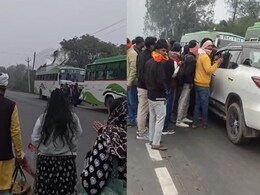 MP News: भिंड के बहुआ मोड़ पर ग्रामीणों की दबंगई, नॉनस्टॉप बसें रोकीं, स्टाफ-यात्रियों से मारपीट, पुलिस पर पथराव