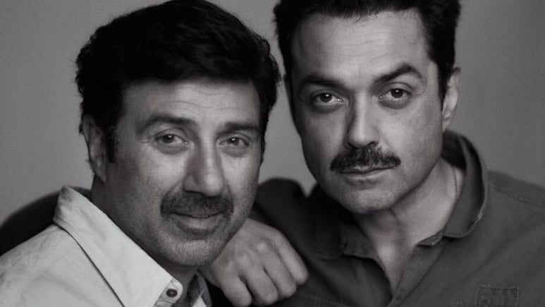 विलेन बनने के लिए सनी देओल ने बनाए बाइसेप्स, एक ही वैनिटी वैन में भाई के साथ दिखे बॉबी देओल, लोगों ने दिया रिएक्शन