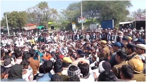 सवाई माधोपुर में दरिंदगी: पैर काटकर चांदी के कड़े लूटे, गर्दन रेती; शव सड़क पर रख धरने पर बैठीं विधायक इंदिरा मीणा