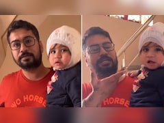 बच्चे को पहनाने के लिए टोपी नहीं मिली तो पापा ने अपनाया कमाल का जुगाड़, वीडियो देख हंसी से लोटपोट हुए लोग, बोले- क्या आइडिया है