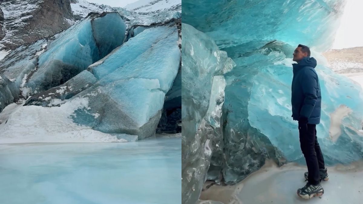 Viral Video Of Ice Caves And Frozen Rivers In Ladakh Looks Straight From 'Game Of Thrones'