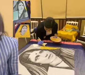 39 करोड़ की साड़ी! 2 किलो सोना और डायमंड से सजी...मुंबई में बनी दुनिया की सबसे महंगी साड़ी