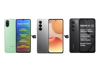 Samsung Galaxy F70e 5G vs Realme P4x 5G vs Redmi 15 5G: 20 हजार में कौन सा है बेस्ट