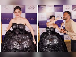 उर्फी जावेद का नया फैशन एक्सपेरिमेंट, केक वाली ड्रेस ने इंटरनेट पर मचाई सनसनी