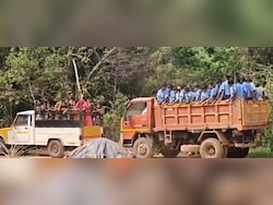 Students Made To Travel In Goods Vehicles For School Trip In Karnataka, Headmaster Suspended