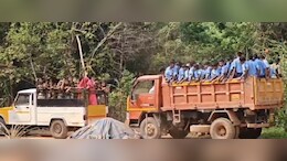 Students Made To Travel In Goods Vehicles For School Trip In Karnataka, Headmaster Suspended