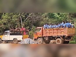 Students Made To Travel In Goods Vehicles For School Trip In Karnataka, Headmaster Suspended