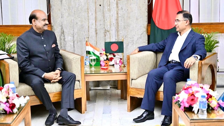 PM Modi Invites Tarique Rahman To India, Speaker Om Birla Hands Over letter To Bangladesh PM
