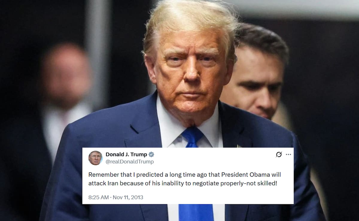 As US-Israel Rain Fire On Iran, A 2011 Trump Post Returns To Haunt Him