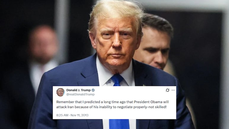 As US-Israel Rain Fire On Iran, A 2013 Trump Post Returns To Haunt Him