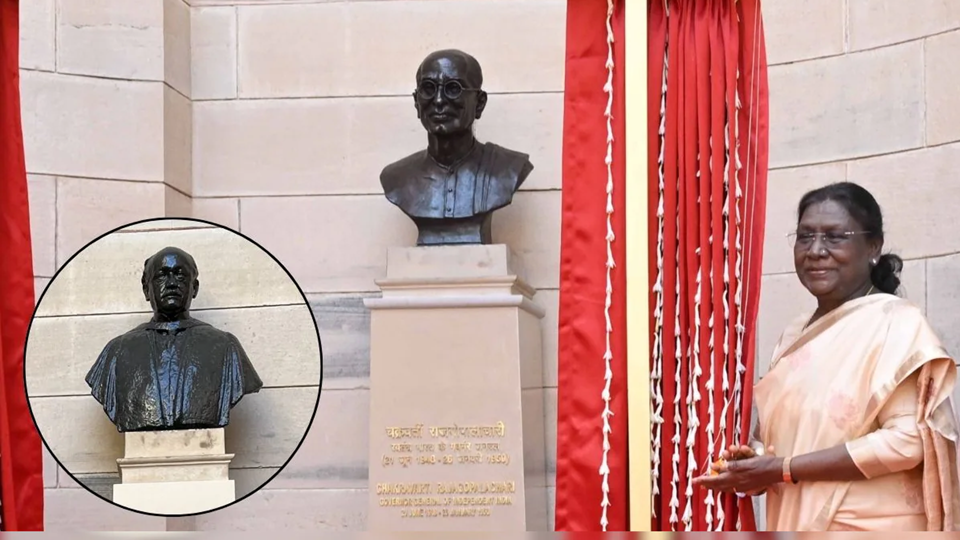 Rashtrapati Bhavan Replaces Lutyens Bust With Rajagopalachari in Decolonisation Drive