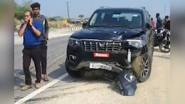 विधायक की स्कॉर्पियों से बाइक सवार की मौत, हादसे के बाद MLA को ग्रामीणों ने घेरा, पुलिस को करनी पड़ी मशक्कत
