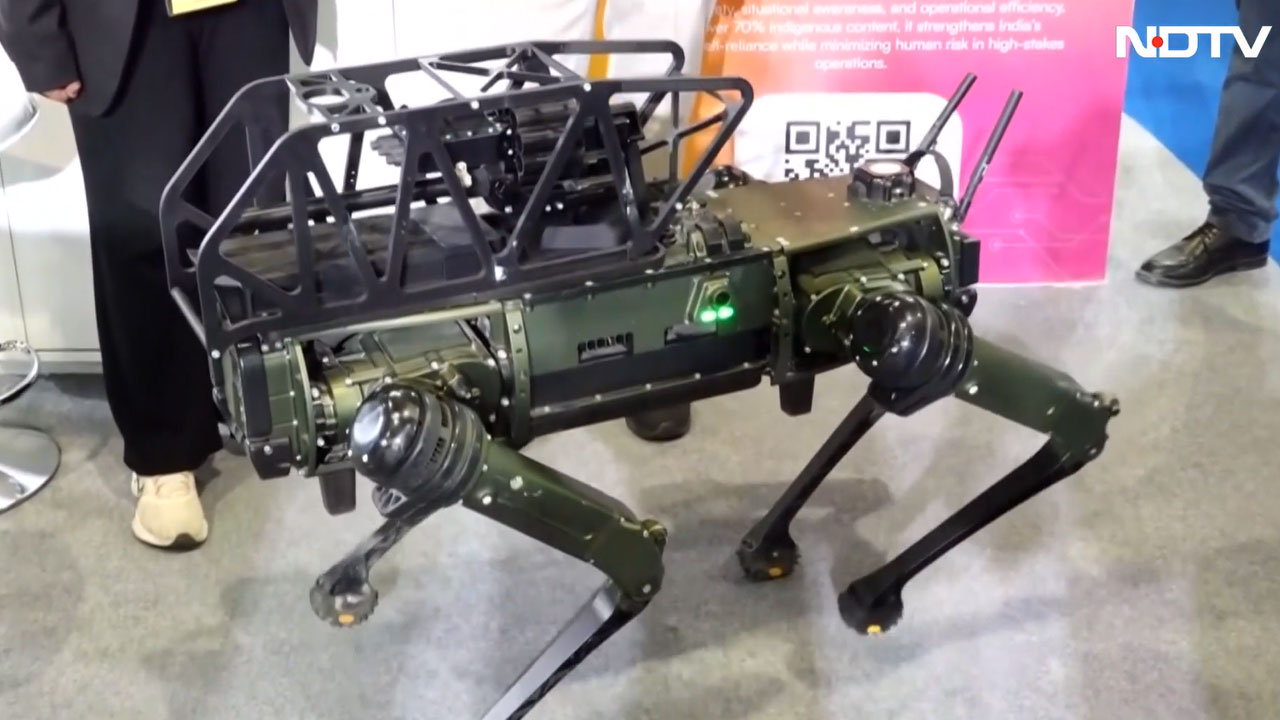 AI Summit 2026: Robotic MULE Demonstrates Daring Tasks For Armed Forces