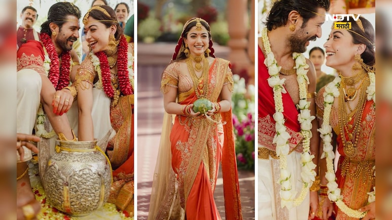ज्या हॉटेलमध्ये रश्मिका-विजयचं शाही लग्न झालं, तिथलं एका रात्रीचं भाडं किती? किंमत ऐकून धक्का बसेल