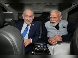 Latest In PM Modi's 'Carplomacy' Series: A Ride With Netanyahu In Israel