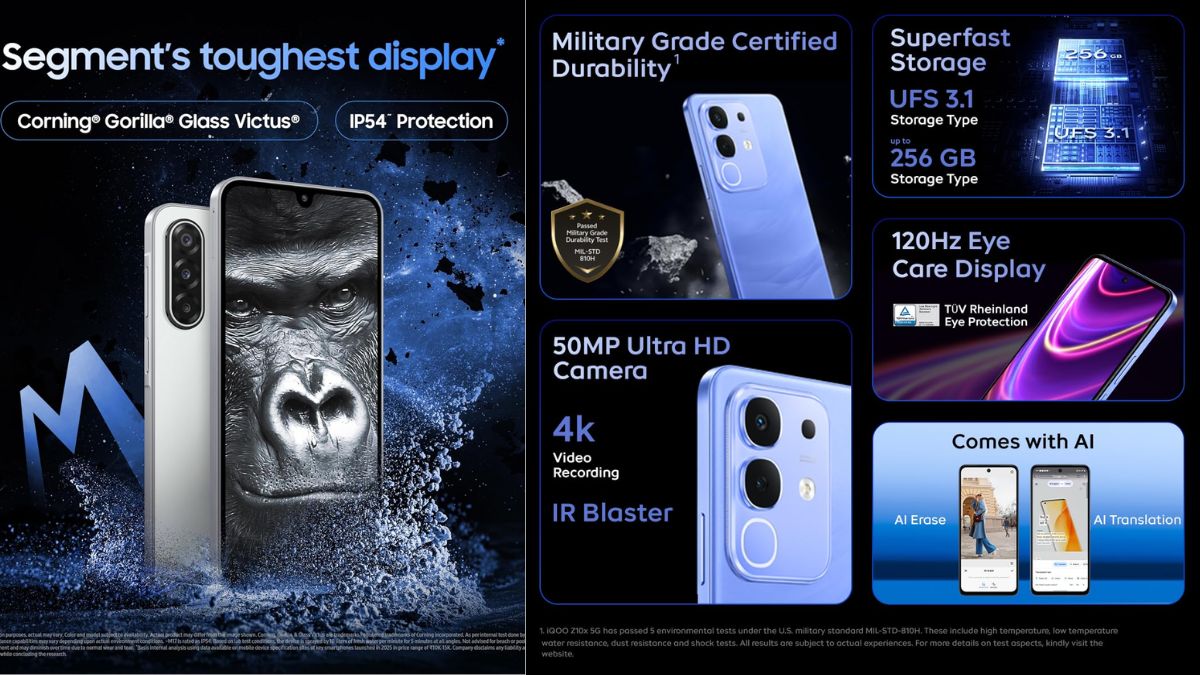 5 Best Smartphones Under ₹16,000: Want Price and Performance? Check Samsung Galaxy M17, iQOO Z10x And More