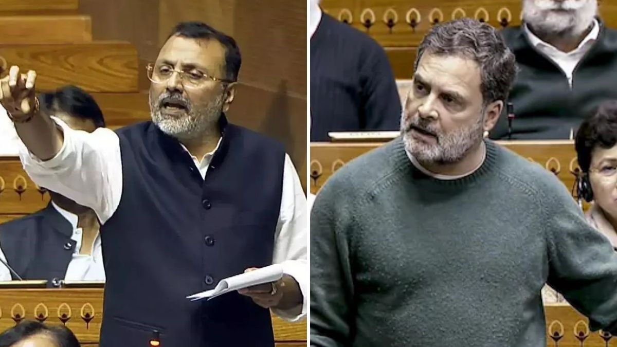 LIVE: निशिकांत दुबे ने राहुल की सदस्यता खत्म करने के लिए प्रस्ताव पेश करने का दिया नोटिस