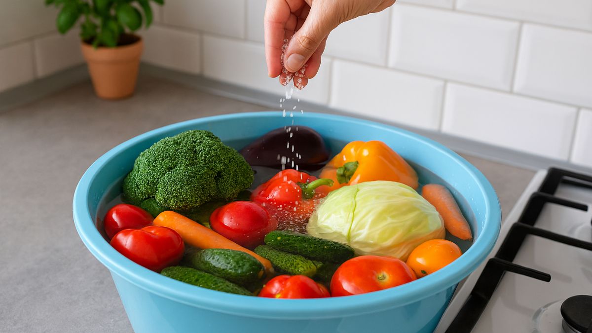 How To Remove Pesticides From Vegetables Using Salt