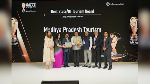 SATTE 2026: MP ने लगातार दूसरी बार जीता &lsquo;बेस्ट स्टेट टूरिज्म अवॉर्ड&rsquo;; मुख्यमंत्री मोहन यादव ने दी बधाई