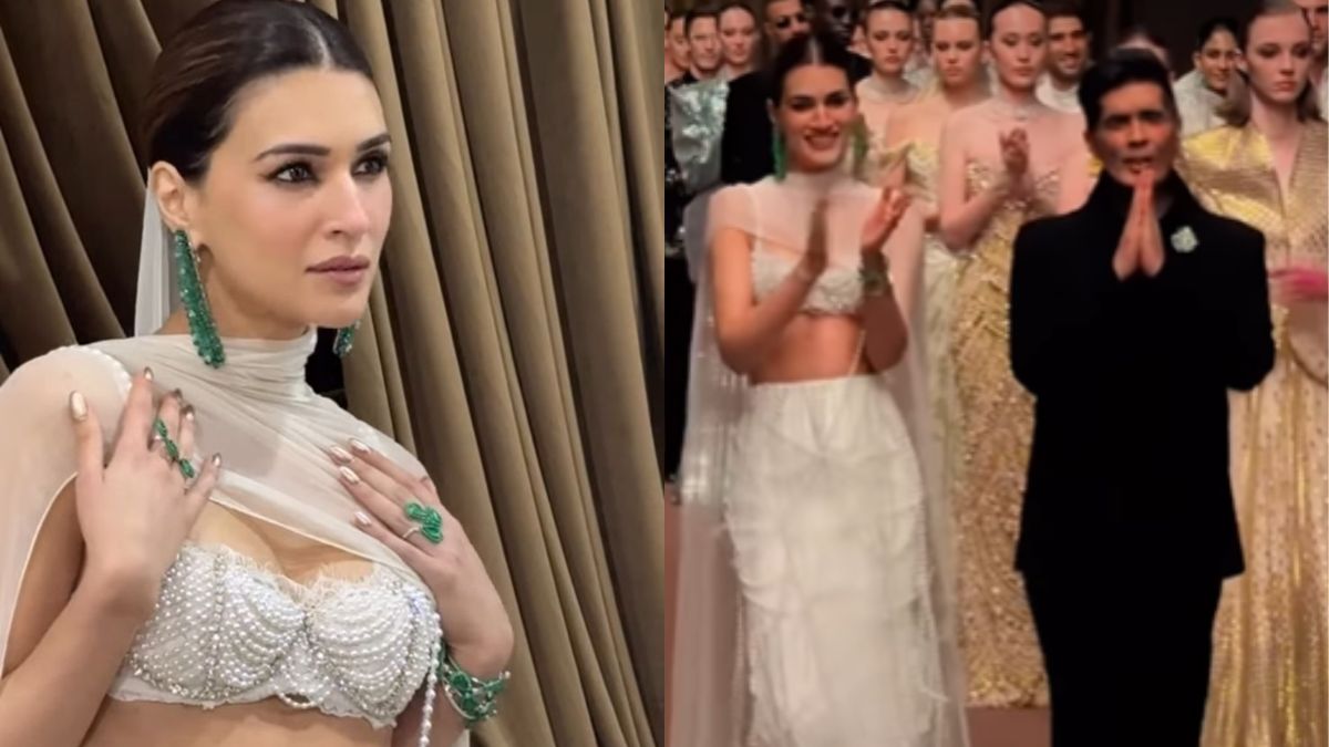 Kriti Sanon Turns Showstopper For Manish Malhotra At Dubai Fashion Week 2026