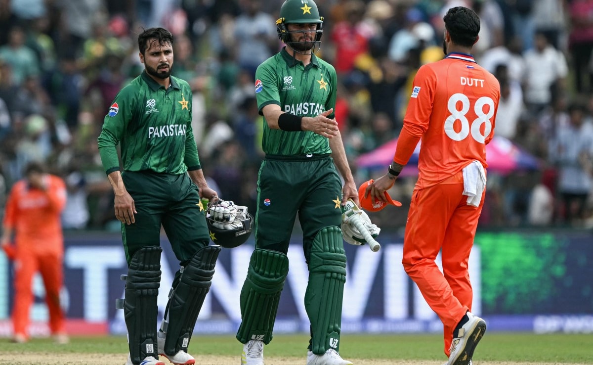 Faheem Ashraf Blitz Sees Pakistan Avoid Netherlands Shock At T20 World Cup