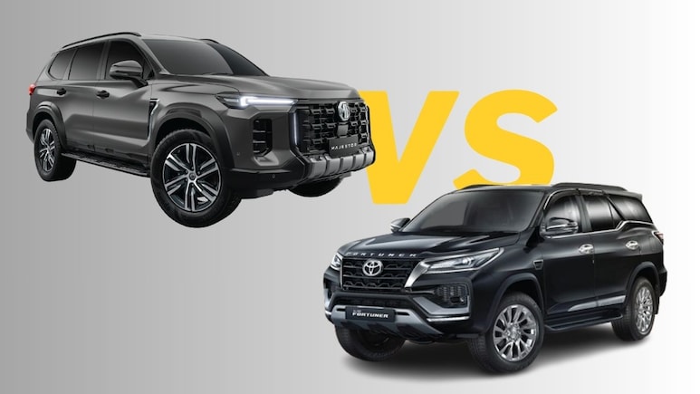 MG Majestor Vs Toyota Fortuner Comparison: Specs And Features