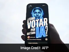 Meet Gaitana, Blue-Coloured AI Bot Running For A Seat In Colombian Parliament
