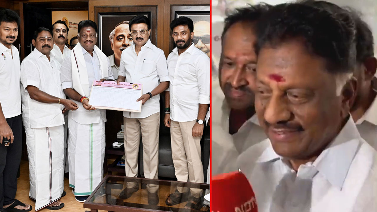 "If DMK Wins, EPS Loses...": OPS On 'Revenge' Angle In Tamil Nadu Switch