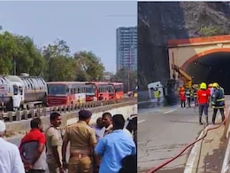 Mumbai Pune Expressway वर 22 तासांपासून खोळंबा; नेमकं काय घडलंय? गळती झालेला वायु किती धोकादायक?