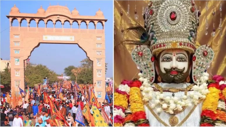 12 कंट्रोल रूम, 300 कैमरे, 5 हजार पुलिसकर्मियों की सुरक्षा के बीच शुरू हुआ खाटूश्यामजी का लक्खी मेला&nbsp;