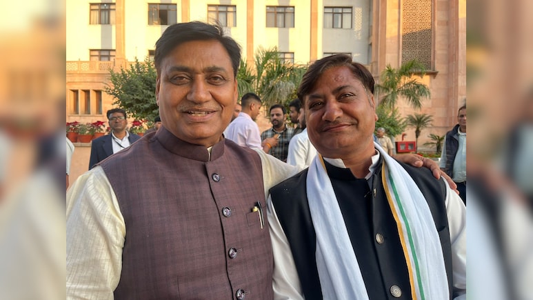 What Rajasthan Congress Chief Govind Dotasra Did When He Met His Look-Alike 'Dharam Bhai'