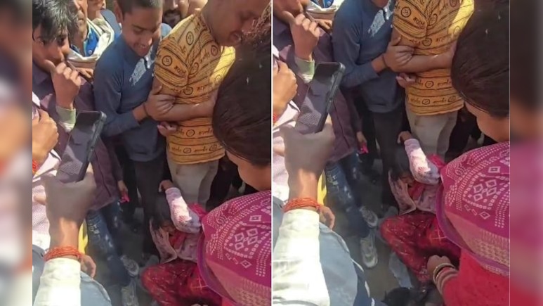 सरेराह दो महिलाओं की चप्पलों से धुनाई, ई-रिक्शा में चोरी करते रंगे हाथों धराई