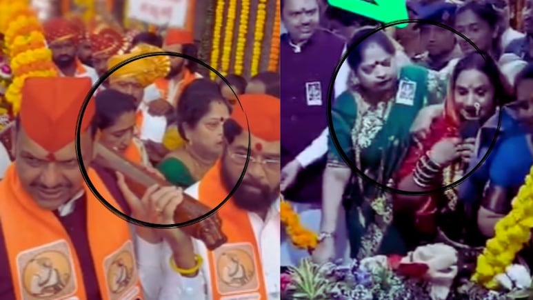 Asha Buchke Troll : सुनेत्रा पवारांना धक्काबुक्की, ताटकळत ठेवलं; भाजपच्या आशा बुचकेंच्या वागणुकीवर संताप