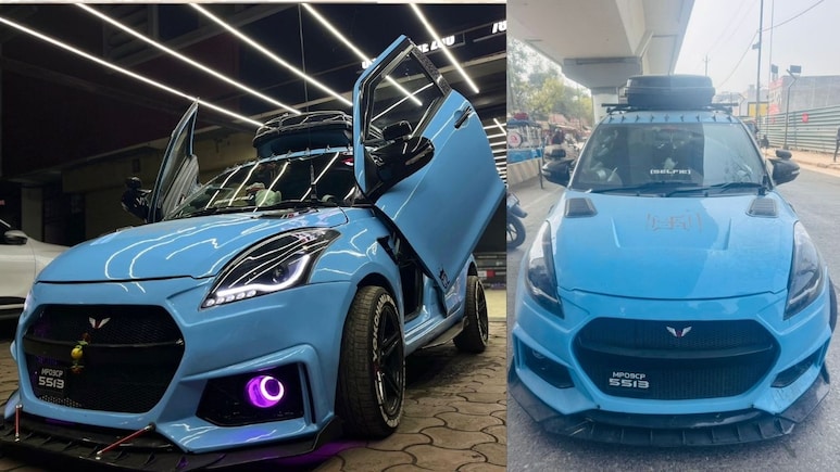 modified cars seized: लाखों की स्विफ्ट को मॉडिफाई कर करोड़ों की &lsquo;लेम्बोर्गिनी&rsquo; बना दिया, पुलिस ने पकड़ा तो ये सच्चाई आई सामने