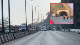 Mumbai Pune Expressway वरील वाहतूक 15 तासांपासून विस्कळीत; काय आहे सद्यस्थिती?
