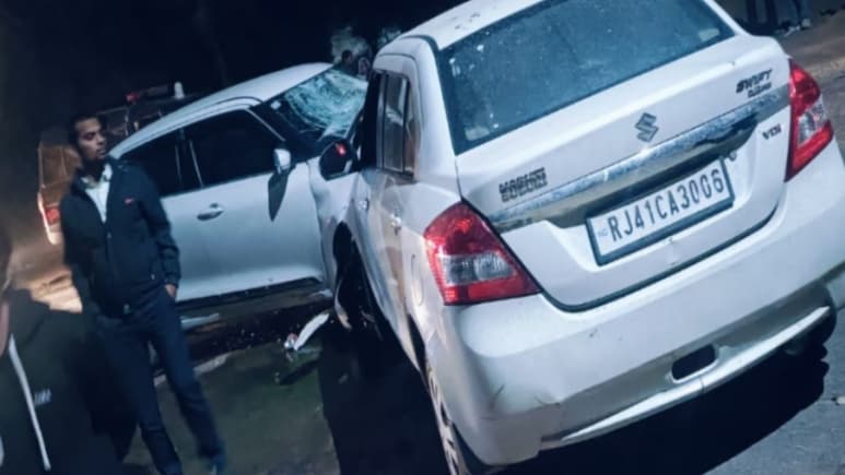 जयपुर में तेज रफ्तार कार ने 2 युवकों को रौंदा, दोनों की मौत; पैदल जा रहे थे घर