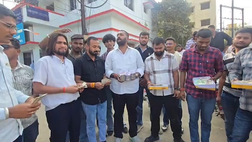 Raipur News: 5 लाख नकद लेकर ड्रग कंट्रोलर के दफ्तर पहुंचे NSUI कार्यकर्ता