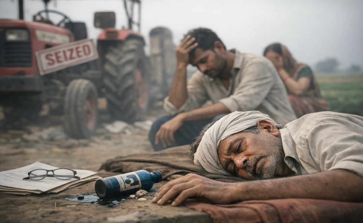 Farmers Suicides: कर्ज ने ले ली एक और किसान की जान; प्रशासन ने नकारा, जानिए क्या है मामला