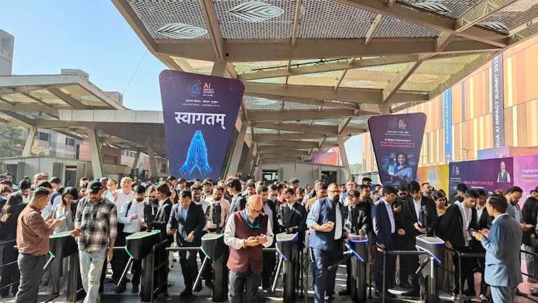 AI समिट की सुरक्षा AI से-साथ में 25,000 जवान, कमांडो और कमांड सेंटर