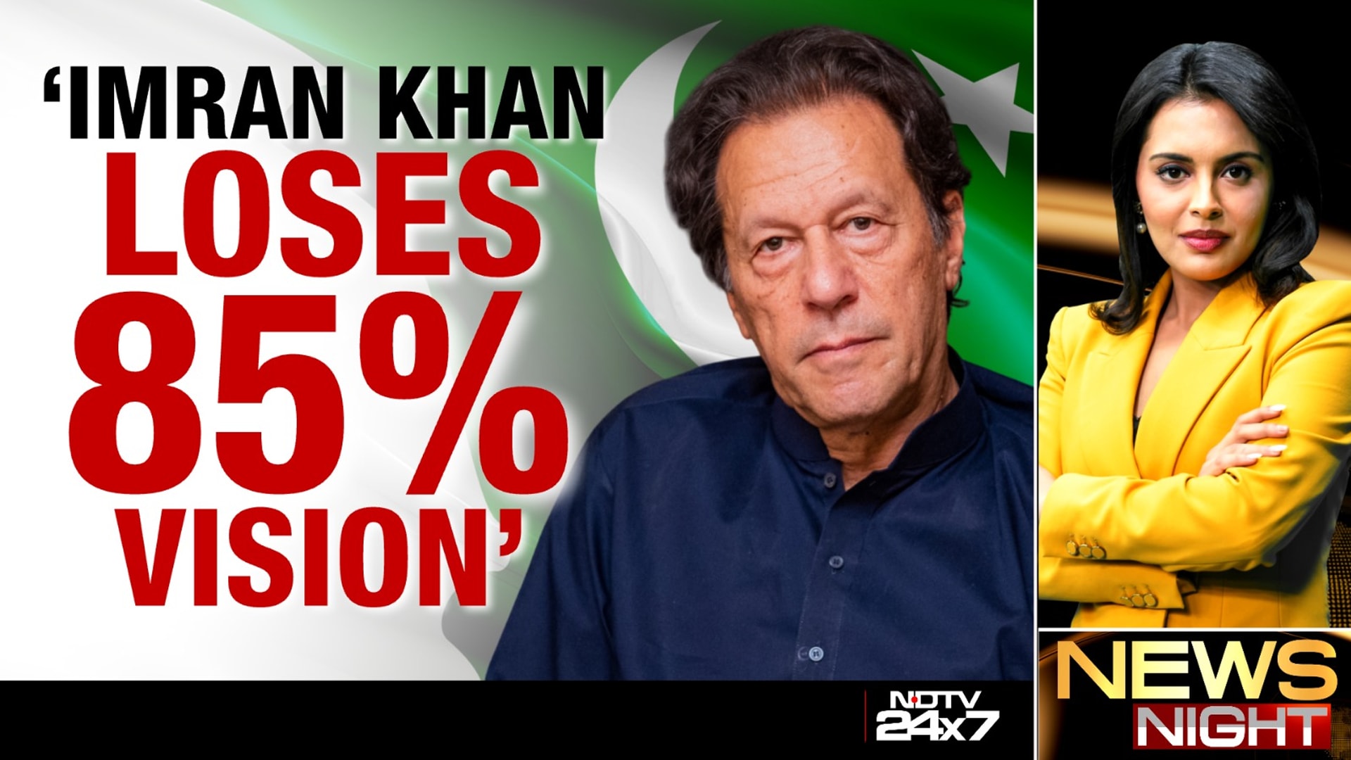 Imran Khan Loses 85% Of Vision After Alleged Abuse In Pakistani Jail