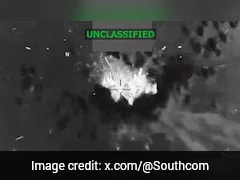 Video: US Military's Lethal Kinetic Strike On Narco Boat In The Caribbean
