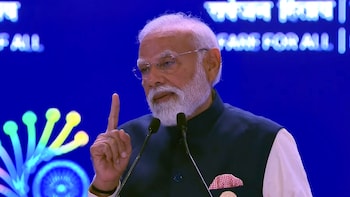 PM Modi Unveils Vision 'MANAV' For AI Infra In India