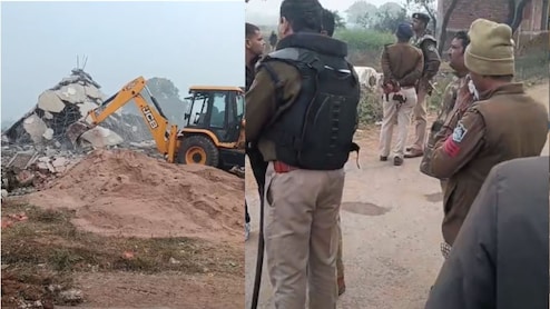 कथित धर्मांतरण विवाद के बीच धार्मिक स्थल पर प्रशासन ने चला दिया बुलडोजर, तीन घंटे में ढहा दिया विवादित ढांचा