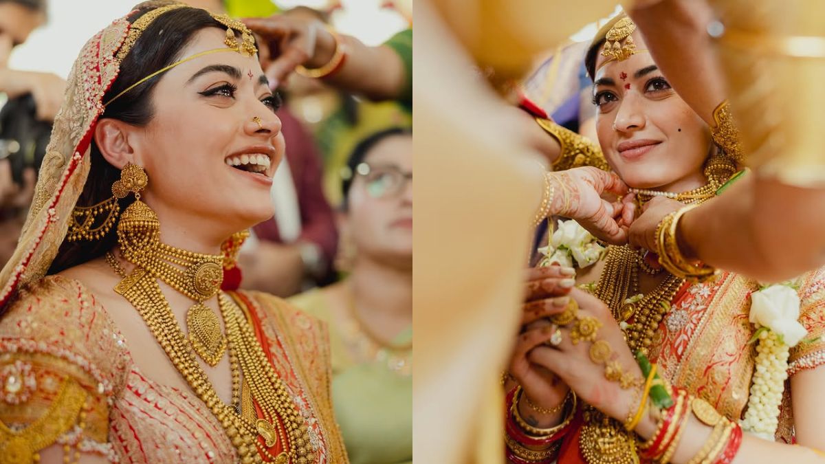 Viral Pics: Rashmika Gets Teary-Eyed At Dreamy Wedding With Vijay