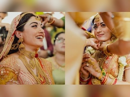 Viral Pics: Rashmika Mandanna Gets Teary-Eyed At Dreamy Wedding With Vijay Deverakonda