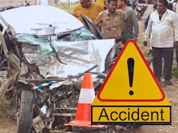 Accident News: हौसेनं कार घेतली, देवदर्शनाला निघाले, नियतीच्या क्रुर खेळाने कुटुंब संपलं; 6 जण जागीच गेले